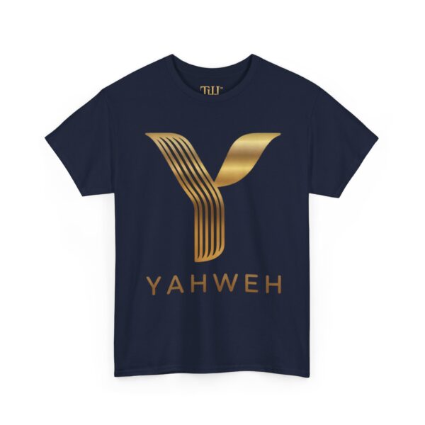 Yahweh Gold Letter Tee - Perfect for Casual Wear, Spiritual Celebrations, Gift Ideas, Everyday Style, and [...] - Image 19