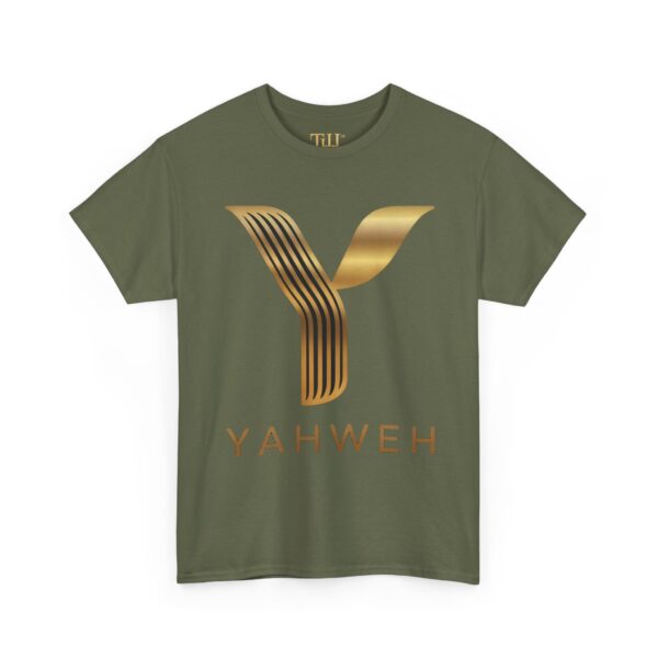Yahweh Gold Letter Tee - Perfect for Casual Wear, Spiritual Celebrations, Gift Ideas, Everyday Style, and [...] - Image 15