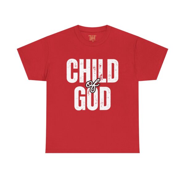 Unisex Heavy Cotton T-Shirt with “CHILD of GOD” Print – Christian Faith Statement Tee by The Hustle Is Holy™ - Image 21