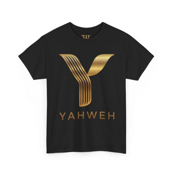 Yahweh Gold Letter Tee - Perfect for Casual Wear, Spiritual Celebrations, Gift Ideas, Everyday Style, and [...] - Image 7