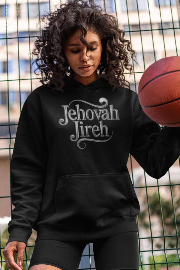 Jehovah Jireh Fleece Hoodie | Unisex Comfortable Sweatshirt