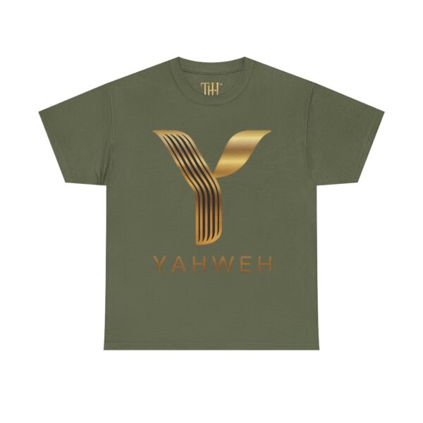 Yahweh Gold Letter Tee - Perfect for Casual Wear, Spiritual Celebrations, Gift Ideas, Everyday Style, and [...] - Image 13
