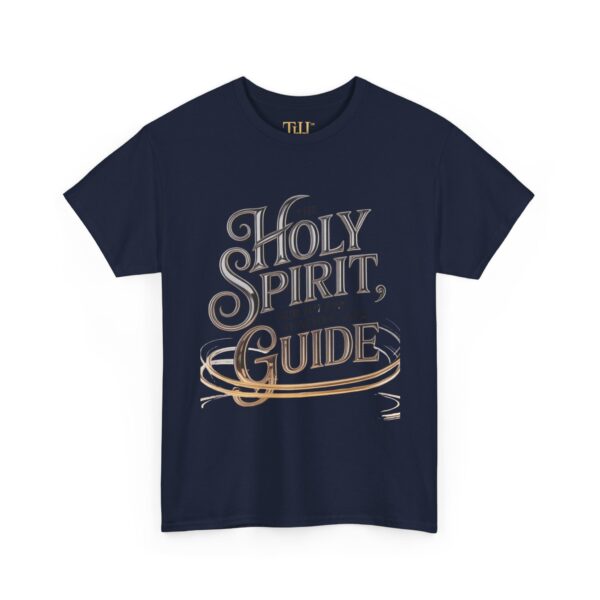 Unisex Heavy Cotton Tee | The Holy Spirit Is Our Helper, Teacher, and Guide logo Design, Inspirational Christian T-Shirt, Casual Wear, Gift for Believers, Everyday Faith - Image 11