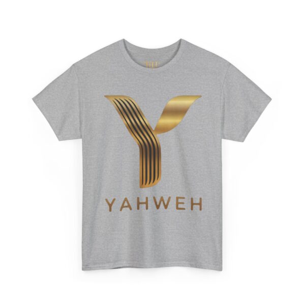 Yahweh Gold Letter Tee - Perfect for Casual Wear, Spiritual Celebrations, Gift Ideas, Everyday Style, and [...] - Image 11