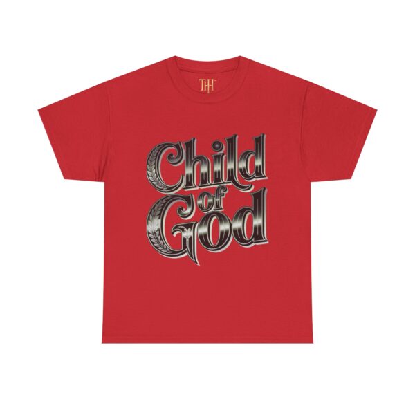 Unisex Heavy Cotton “CHILD of GOD” T-shirt |  The Hustle Is Holy™ - Image 7
