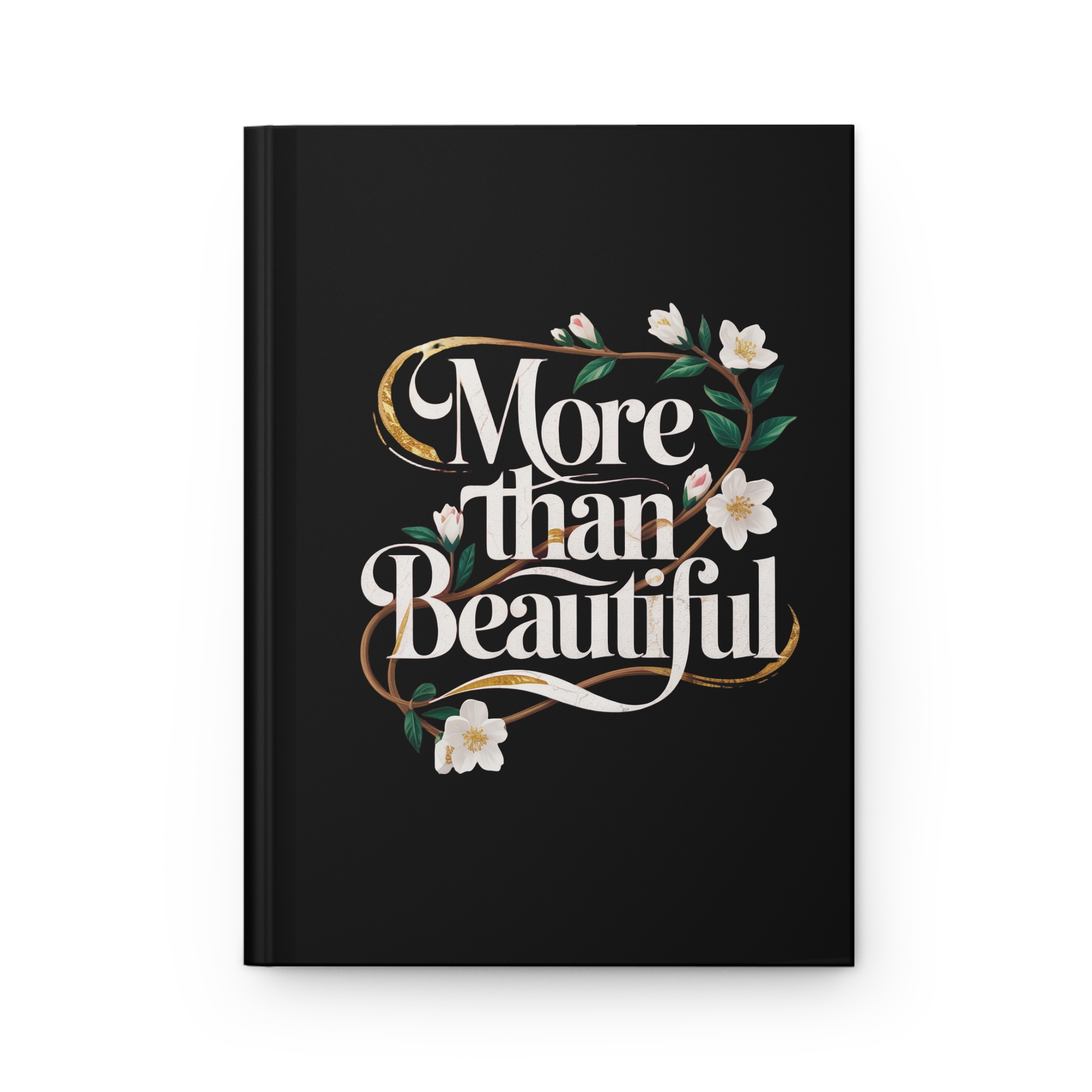 10555536842817418420 2048 More than Beautiful logo Inspirational Hardcover Journal More than Beautiful logo Inspirational Hardcover Journal